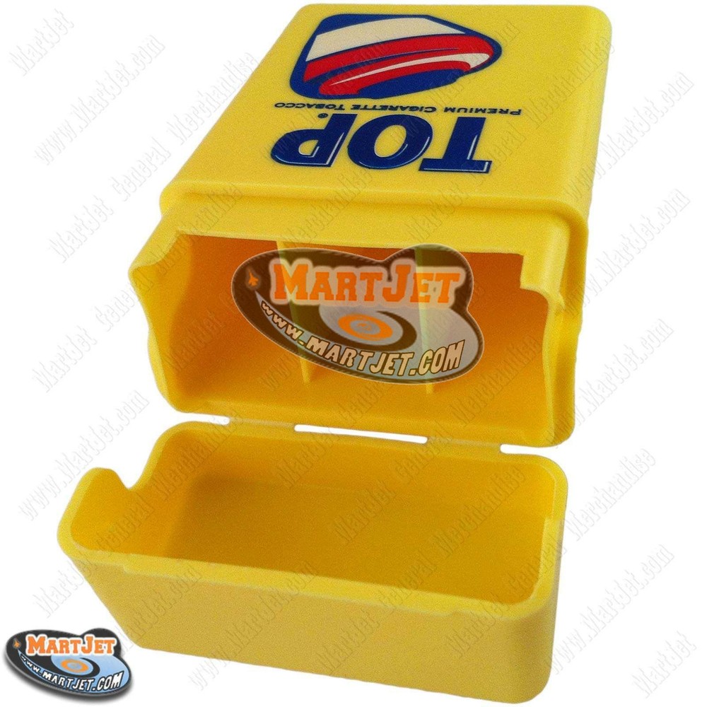 Strong-Box Flip Cigarette Case Kings Normal Regular 84mm Hard Crushproof Plastic