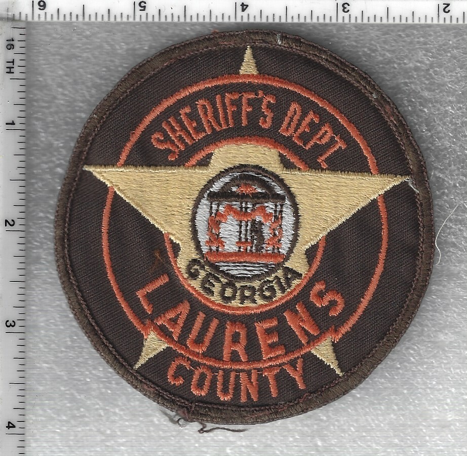 Laurens County Sheriff  (Georgia)  Uniform Take-Off Shoulder Patch
