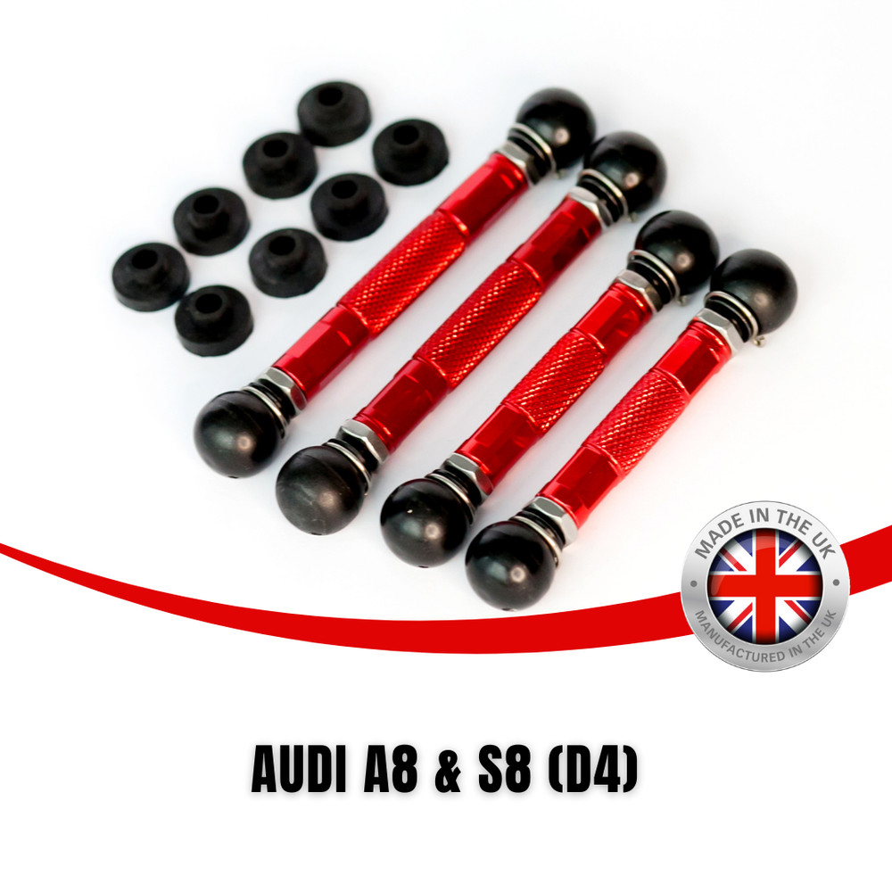 AUDI S8 LOWERING EVOLUTION LINKS KIT A8 D4 (PRECISION ADJUSTMENT) MODULE