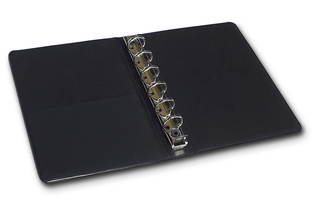 Small 3 x 5 inch Binder with 6 Rings