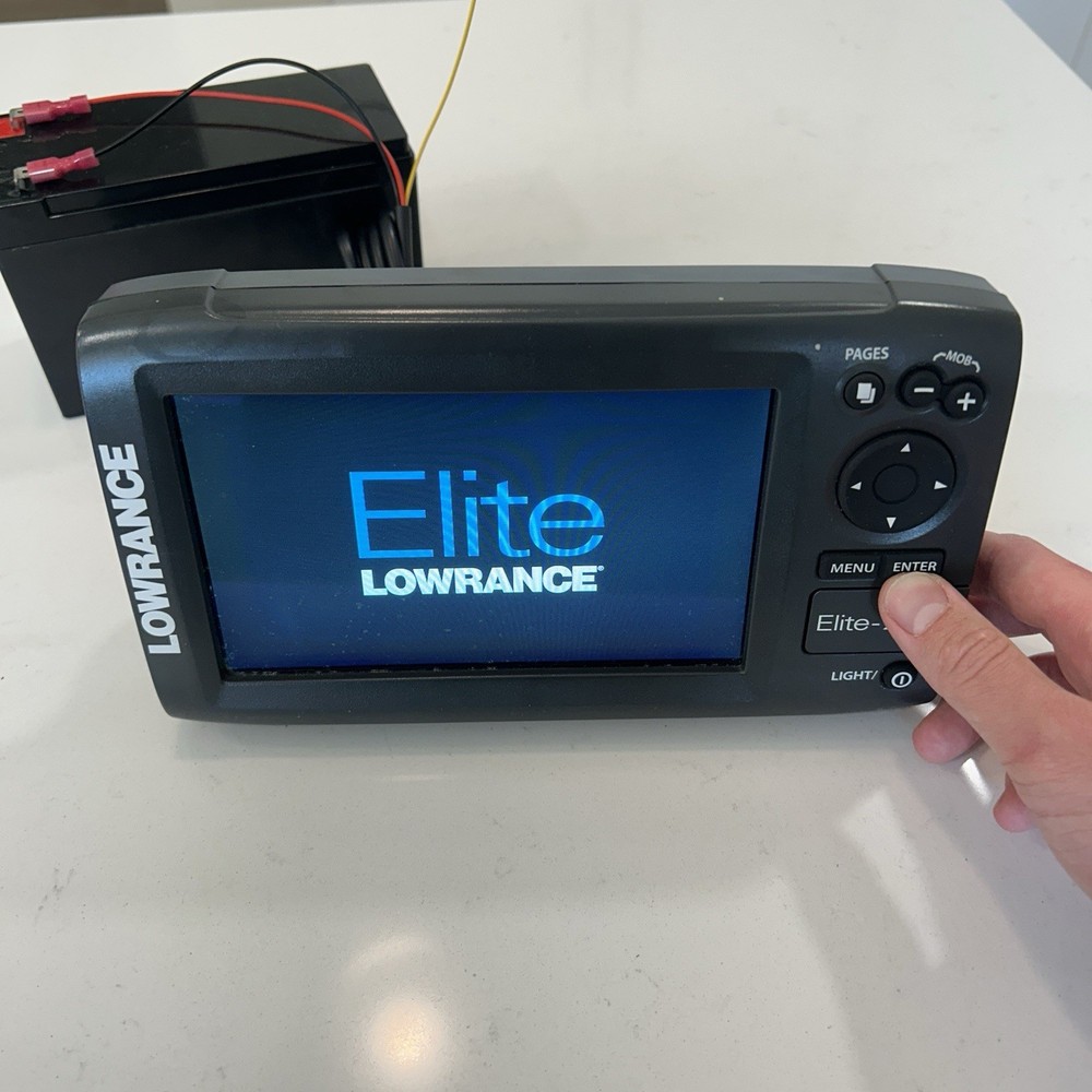 Lowrance Elite-7 HDI Fishfinder GPS Chartplotter System W/ Transducer