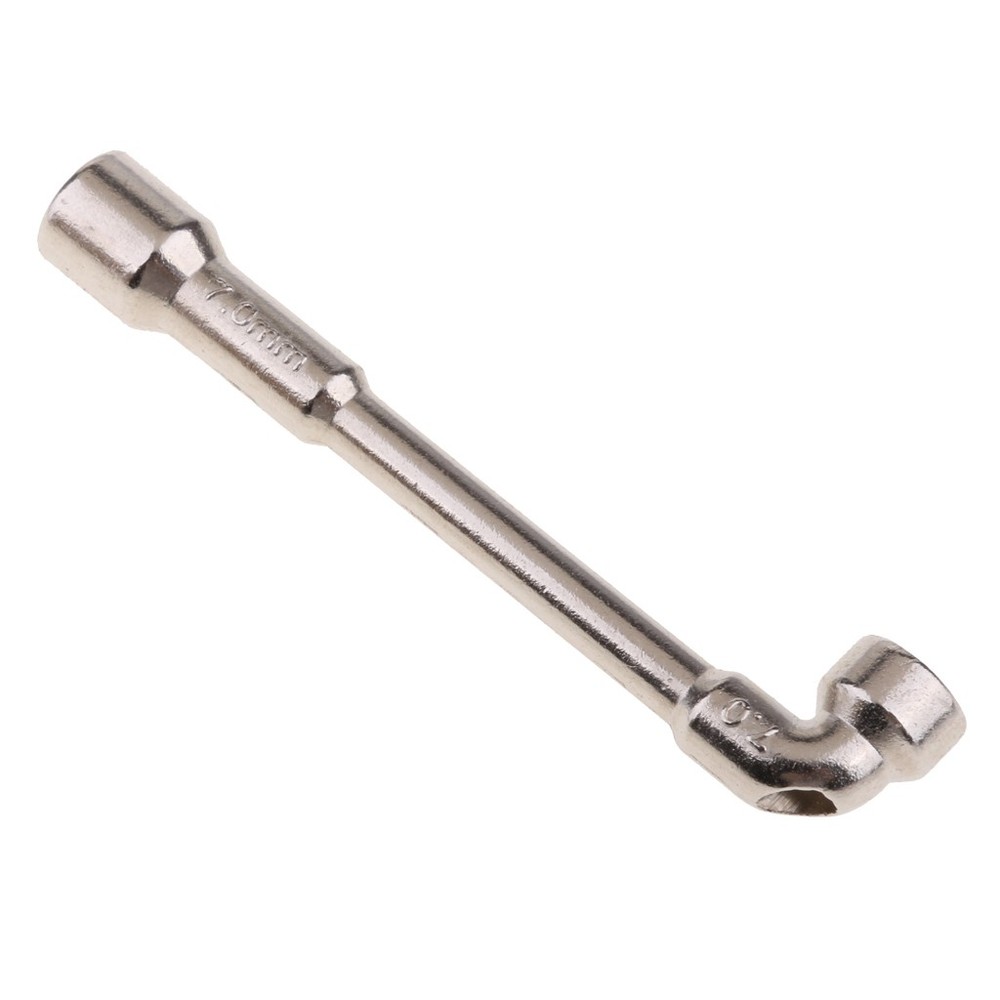 7mm Metric L Shaped Angled Hex Socket Wrench Chrome Plated,