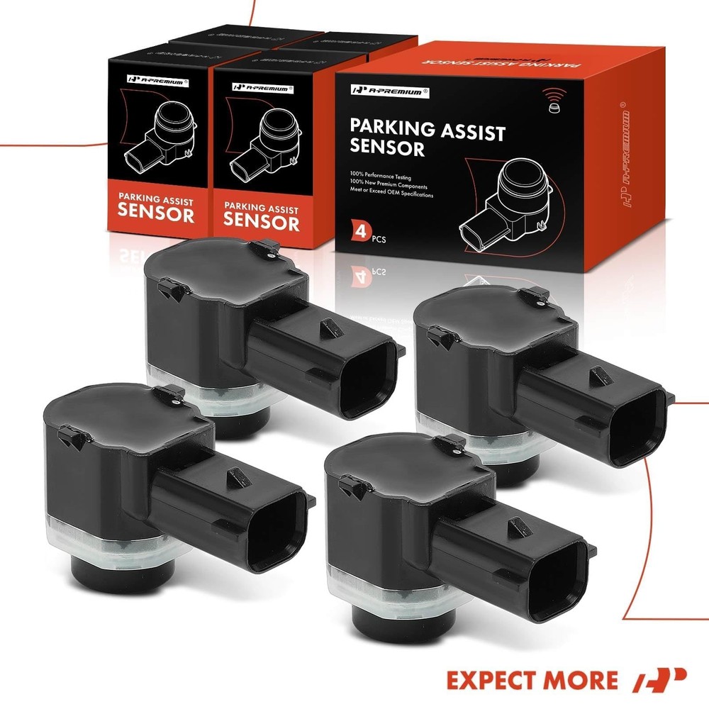 APremium 4PC Rear Reverse Backup Parking Assist Sensor Compatible with Ford &...