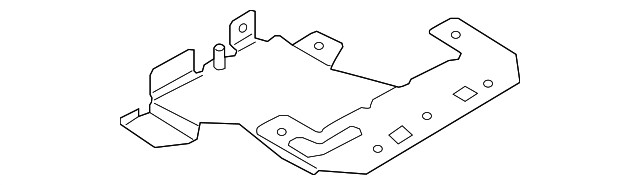 Genuine Mazda Amplifier Bracket D10E-66-9B0