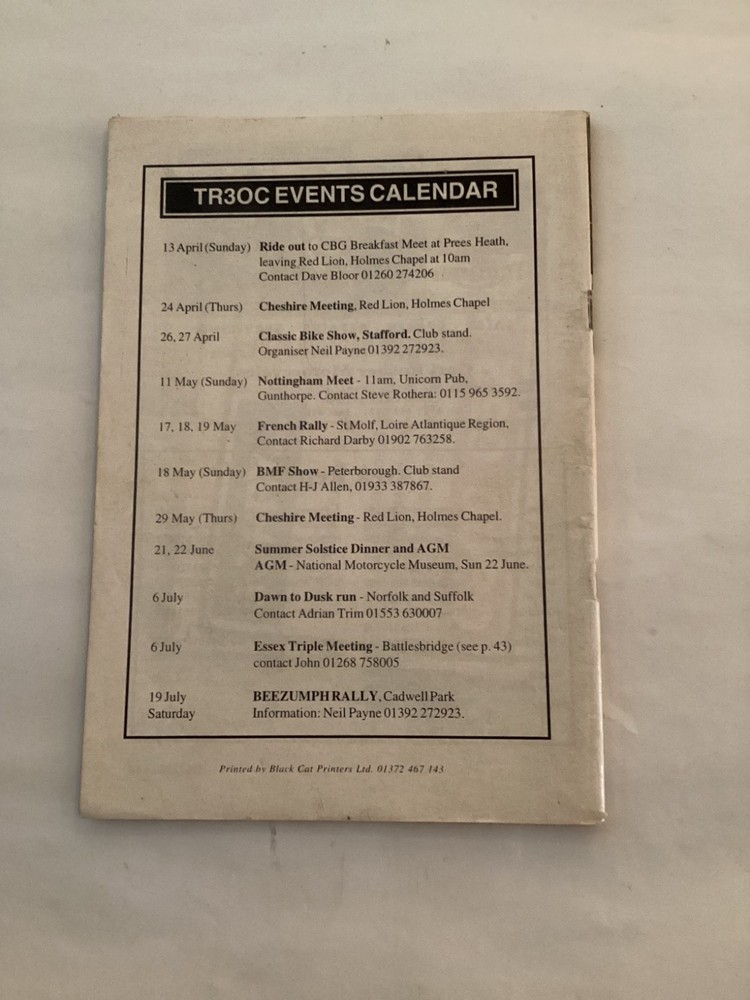 Triple Echo, April/May 1997