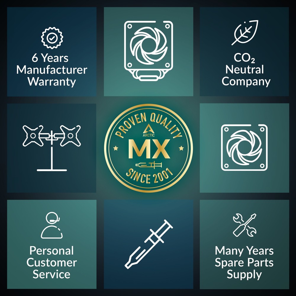 ARCTIC MX-7 (8g) Thermal Paste CPU GPU Consoles PC Compound Notebook PS5