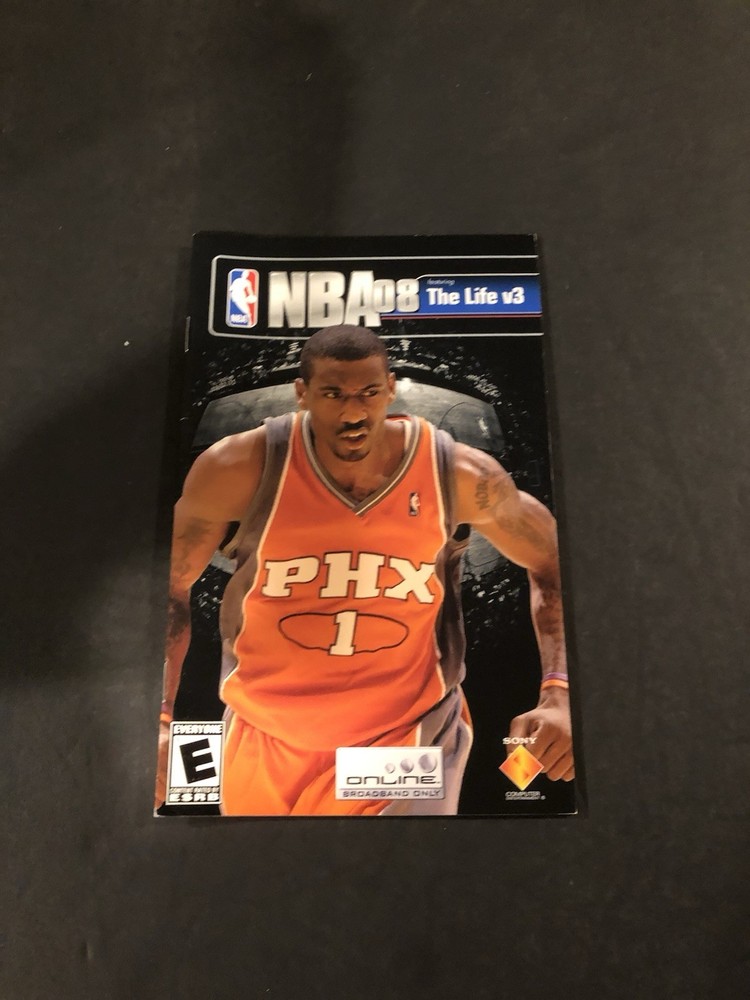 nba 08 ps2 Manual Only