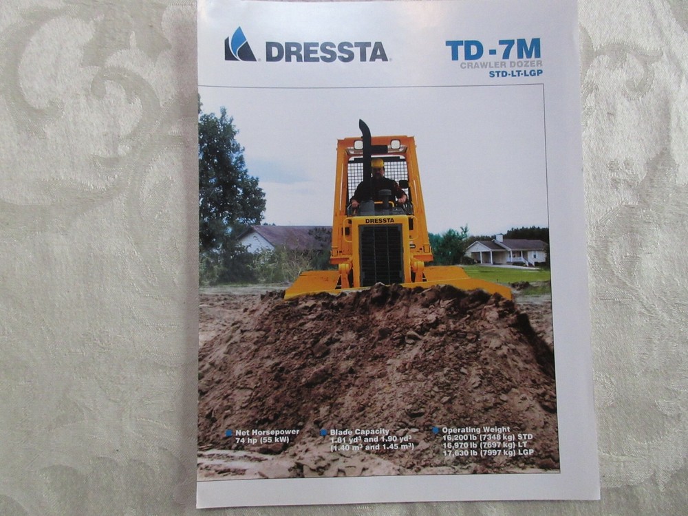 Dressta TD-7M Crawler Dozer Brochure 2008