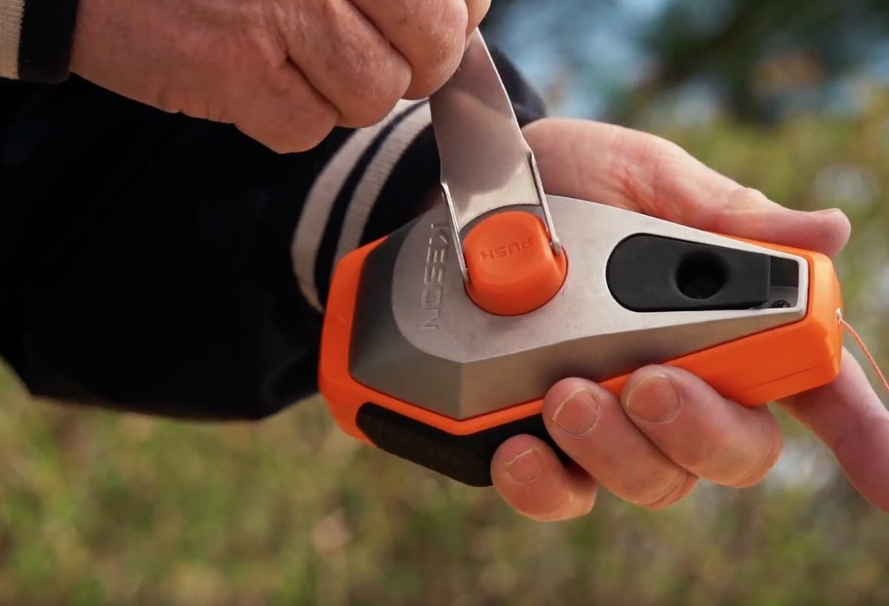 Line Thickness Precision String Chalk Line Reel With 3x1 Rewind 100 FT