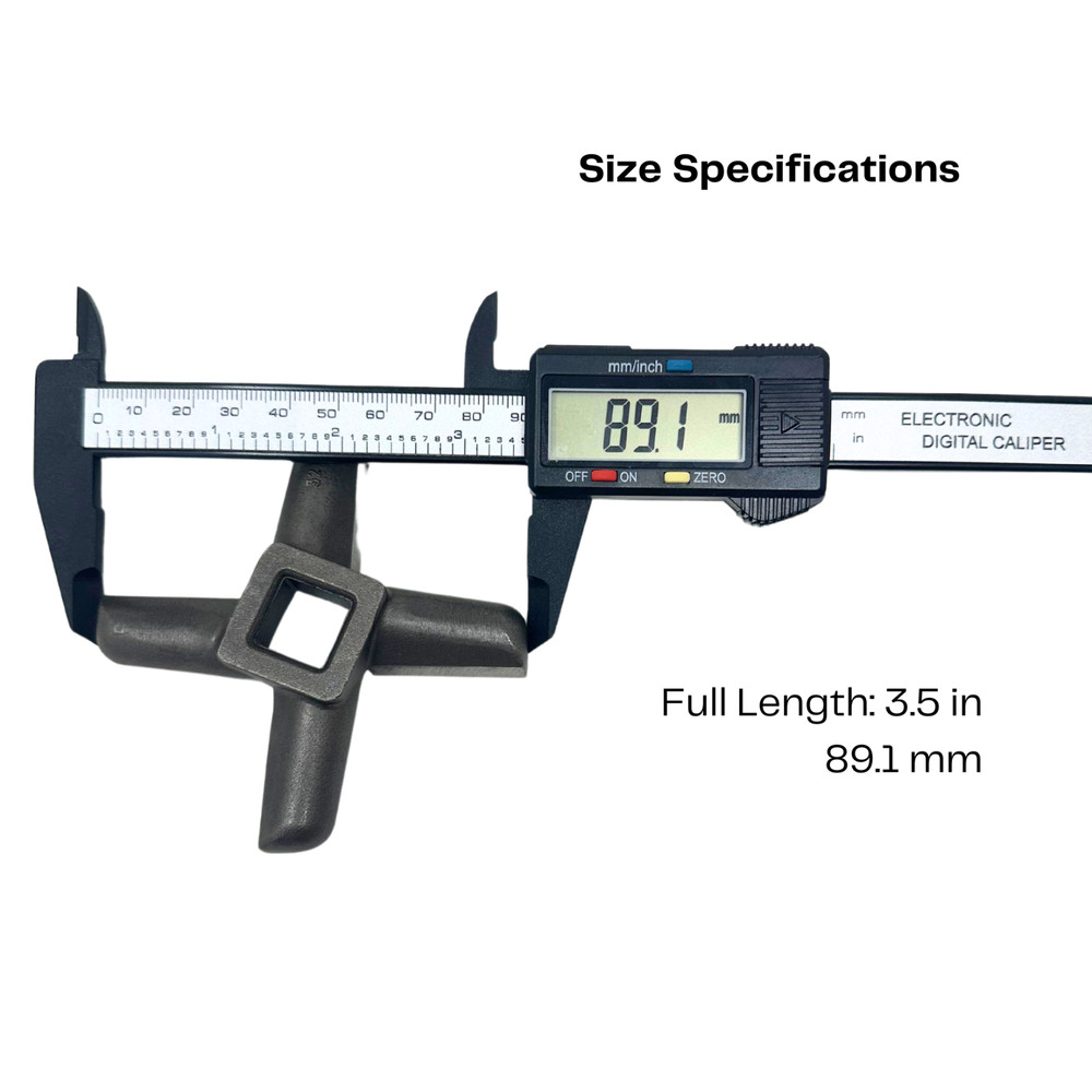 Size 32 Meat Grinder Knife - Resharpable