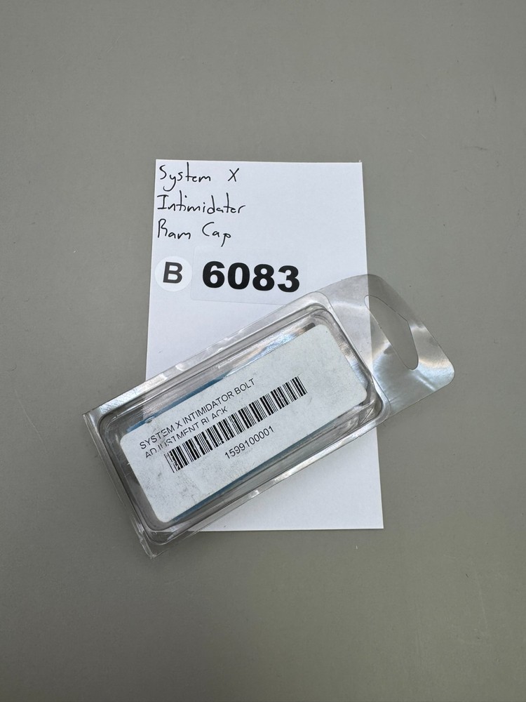 System X Intimidator Ram Cap-Gloss Black