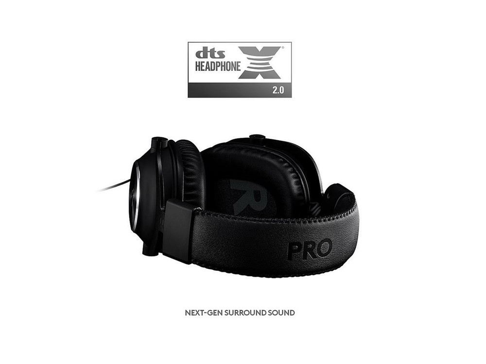 Logitech G PRO Wired Stereo Gaming Over-Ear Headset for Oculus Quest 2, Black