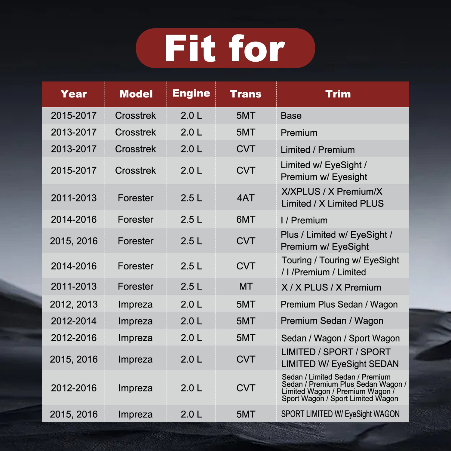 New Vacuum Hose - PCV Valve Hose for Subaru Crosstrek Forester Impreza