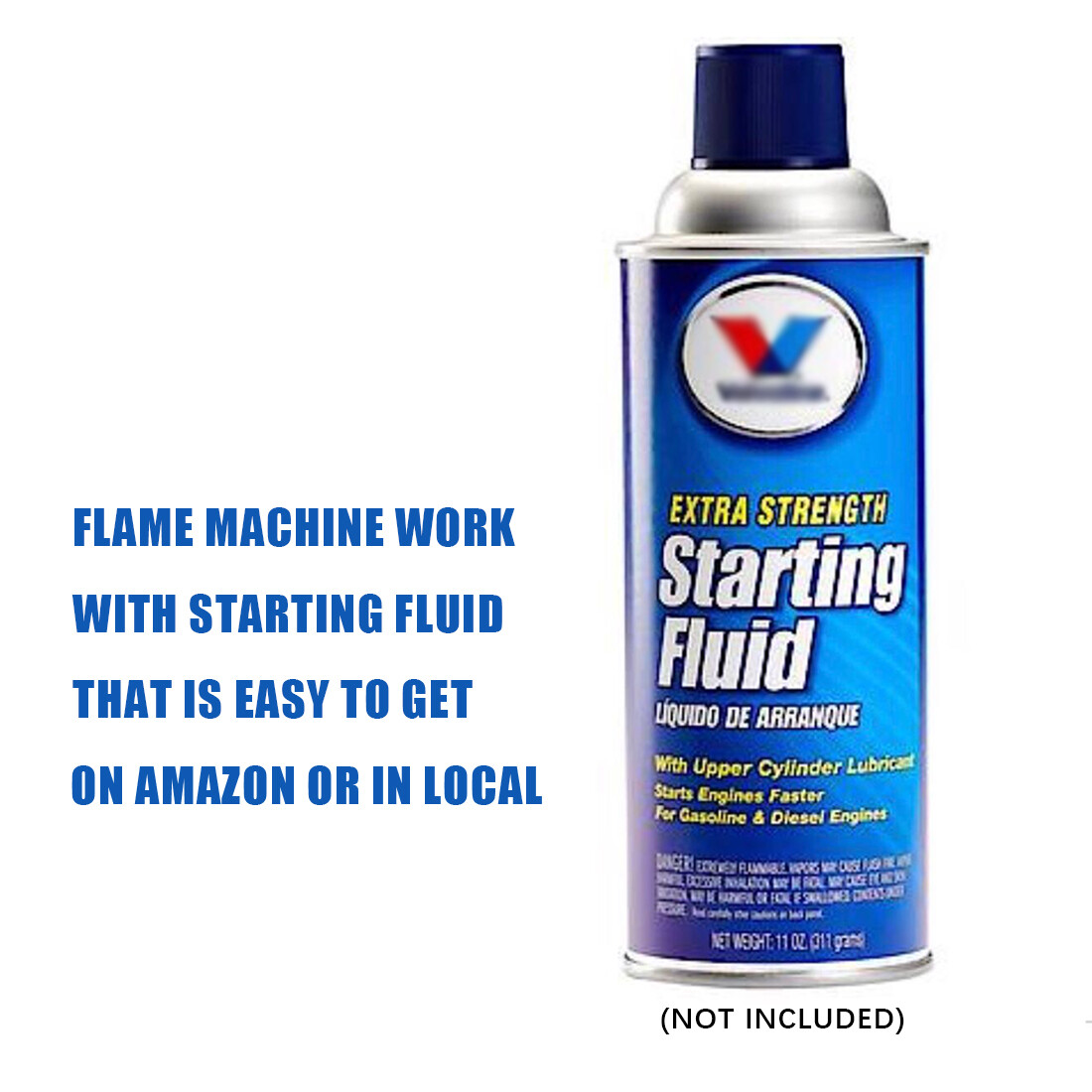 MOKA DMX Fire Machine for Stage Flame Machine Flamethrower Jet 10FT Safety