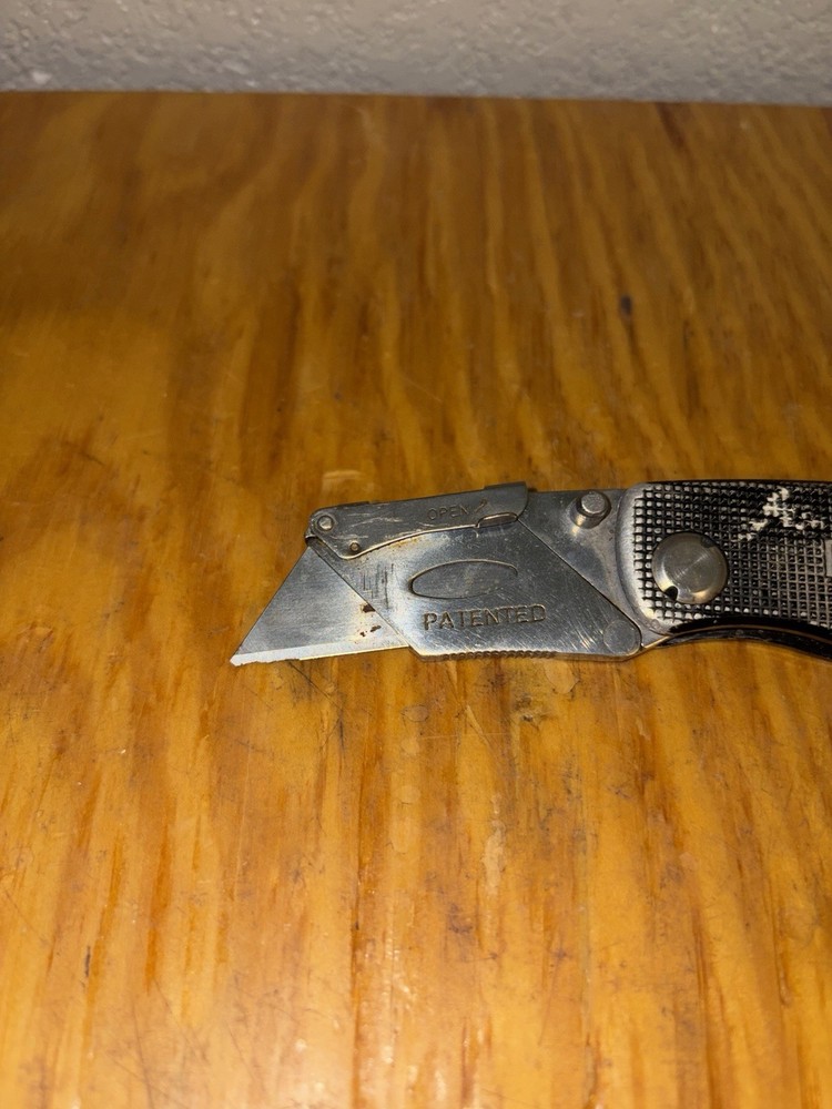 Craftsman Lockback Utility Knife Black