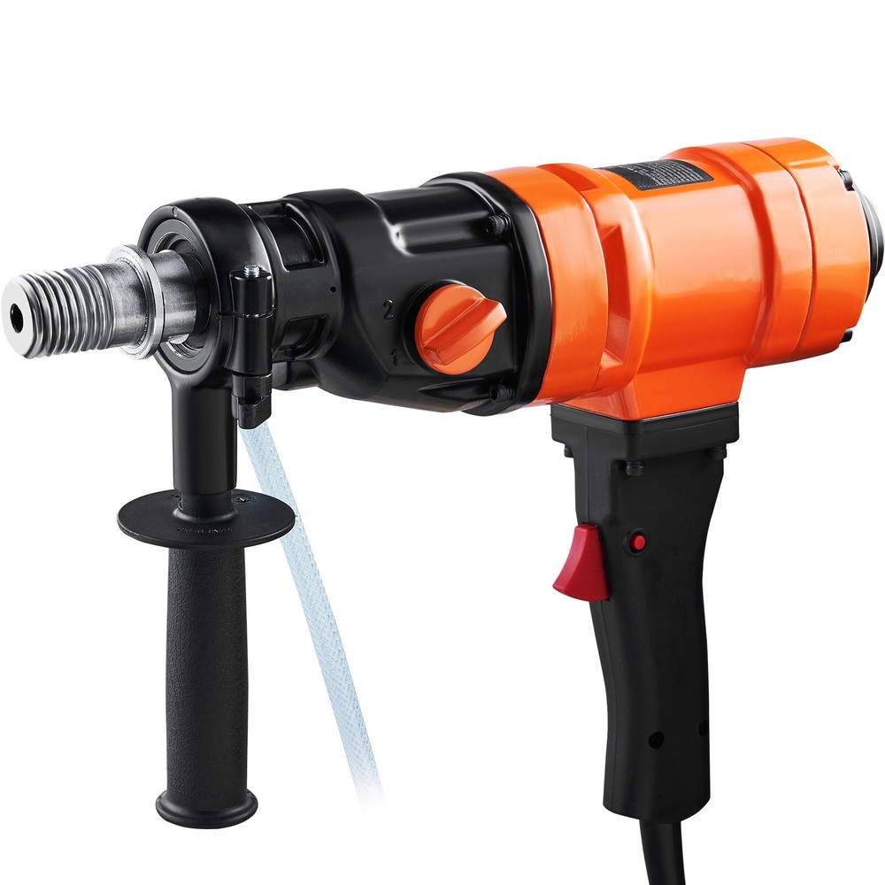 Diamond Core Drill Machine Handheld Concrete Core Drill Rig 4in Bit 1500W