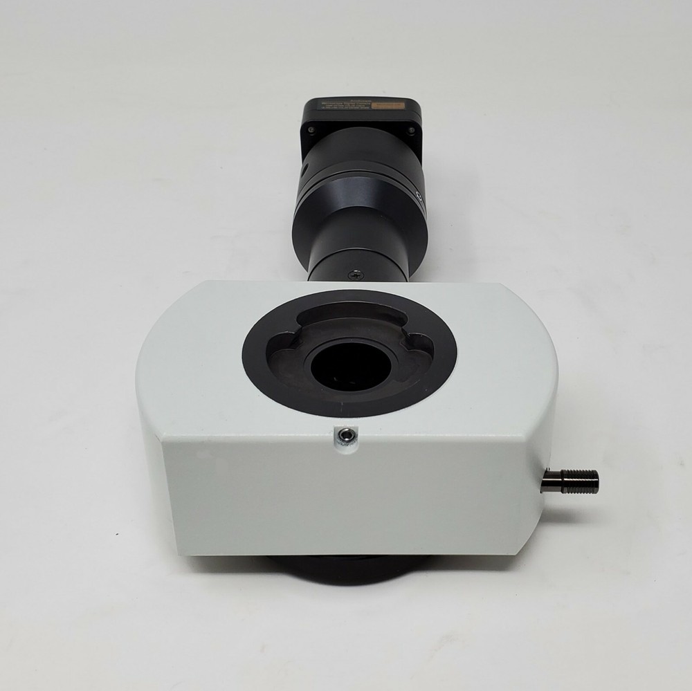 Olympus Microscope U-TRUS with 0.5x Adapter and AmScope AU1000 Camera