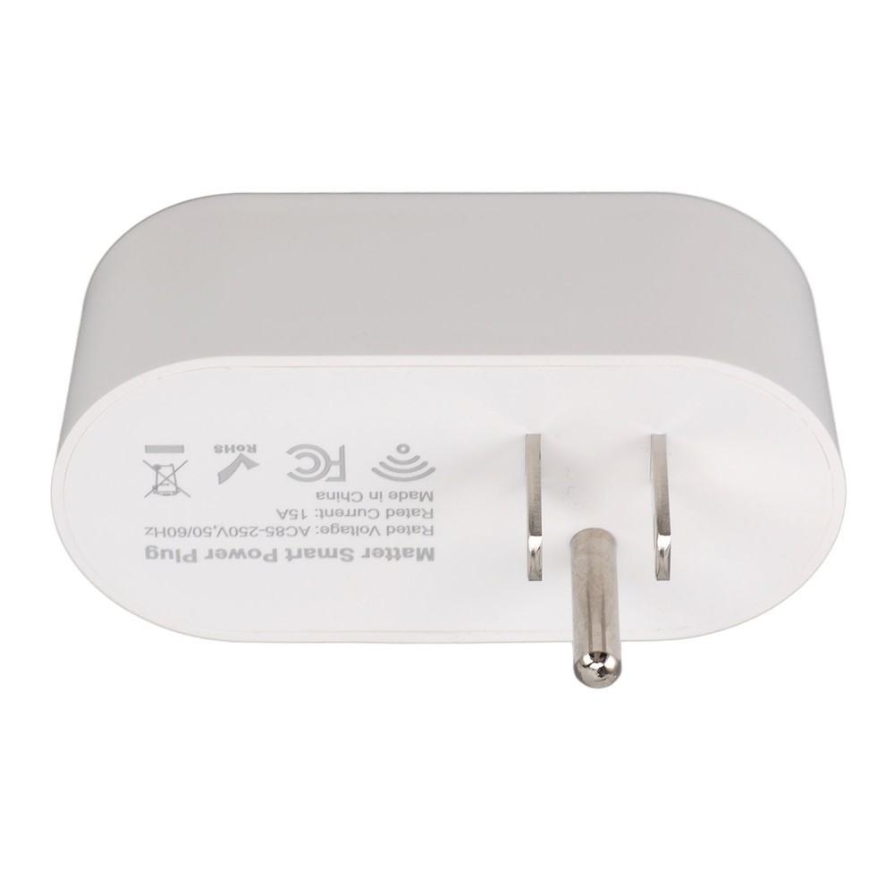 For Matter Smart Socket Mini 15A For Matter WiFi Smart Plug US Plug AC US