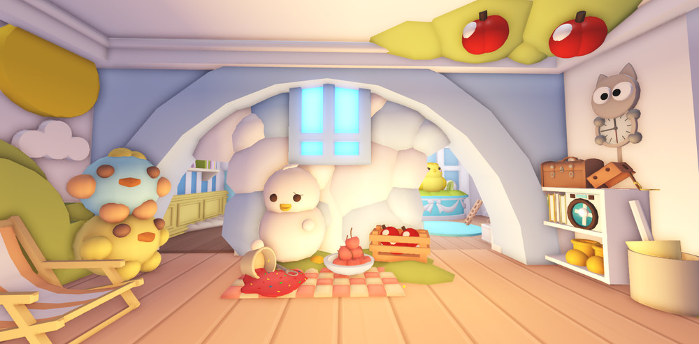 ⭐Tiny Preppy Cat Duck House Home🏠adopt from me