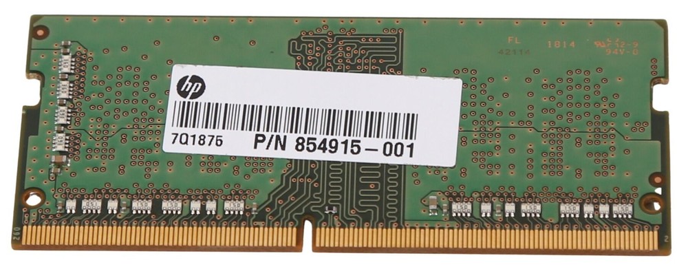 Memory Module; 4GB 1Rx16 PC4-2400T-SC0-11