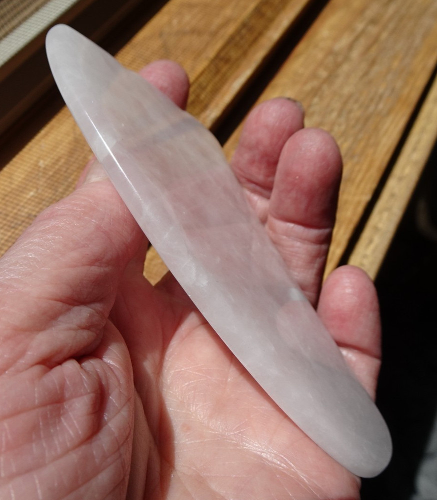 Rose Quartz Gua Sha Massage Tool sc953a