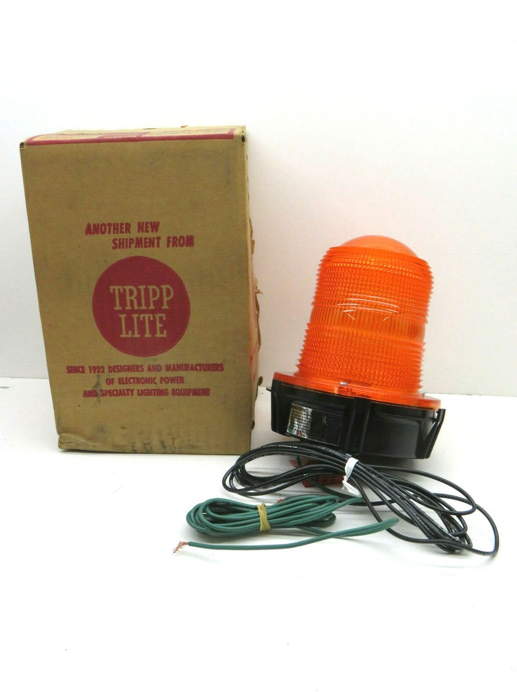Tripp-Lite FF-LP Amber Strobe Warning Light Beacon 12VDC