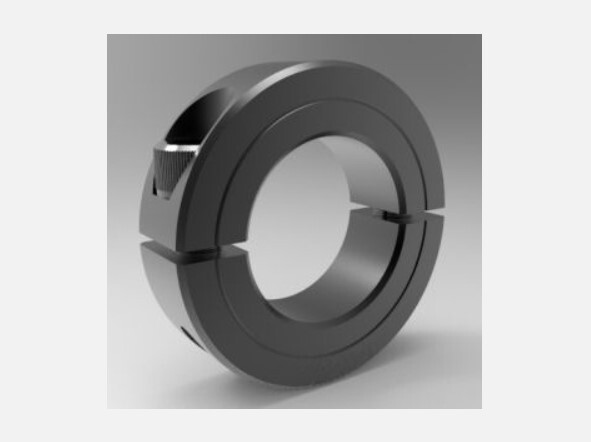 Metric 2-Piece Clamp Collar Steel; Pick Your Size