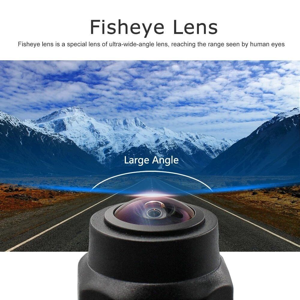 Car Rear View Reverse Backup Camera Parking Guideline Night Vision Waterproof