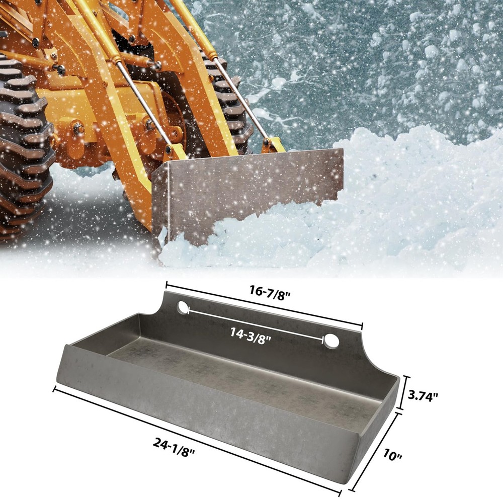 1/4" Quick Attachment Mini Skid Steer Mount Plate Adapter Loader
