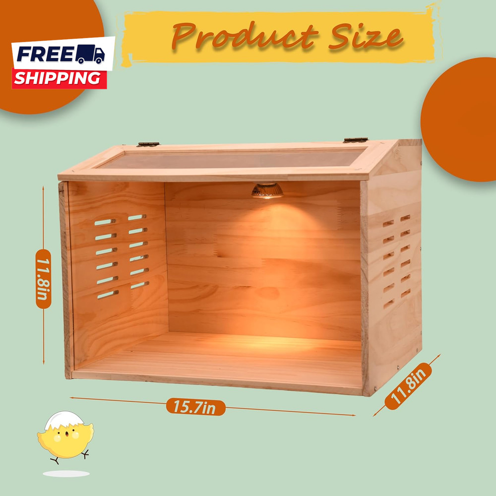 Brooder Box for Chicks Chicken Brooder Box Chicken Heater Poultry Brooder