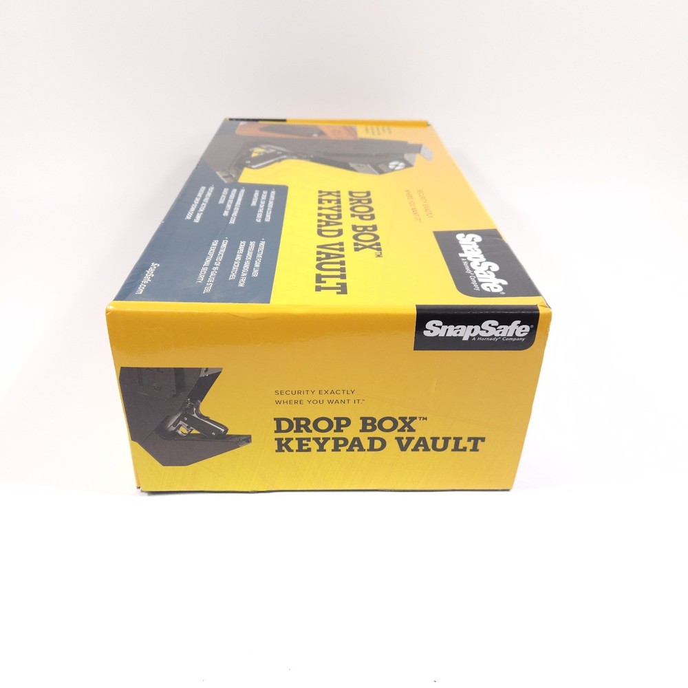 SnapSafe 75431 Drop Box Programmable Keypad Vault Safe For Handguns New
