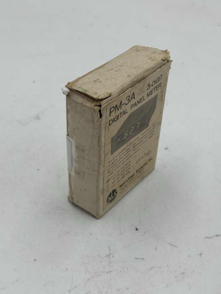 Non Linear Systems PM-3A Digital Panel Meter 3-Digit NOS