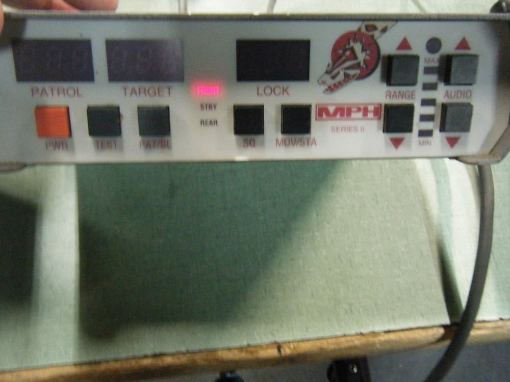 MPH INDUSTRIES RADAR, PYTHON SERIES II K BAND RADAR CERTIFIED