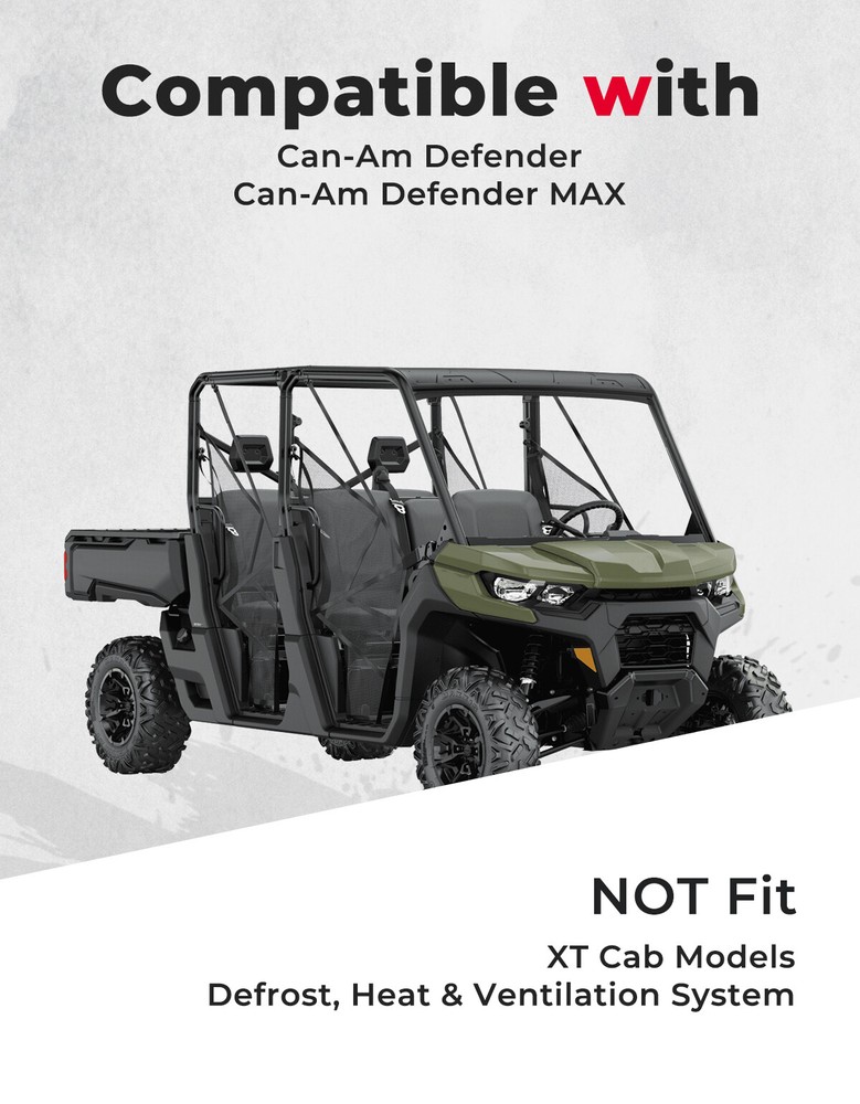 UTV Dash Storage Cargo Compartment Nets for Can Am Defender 2016-2023 715003129