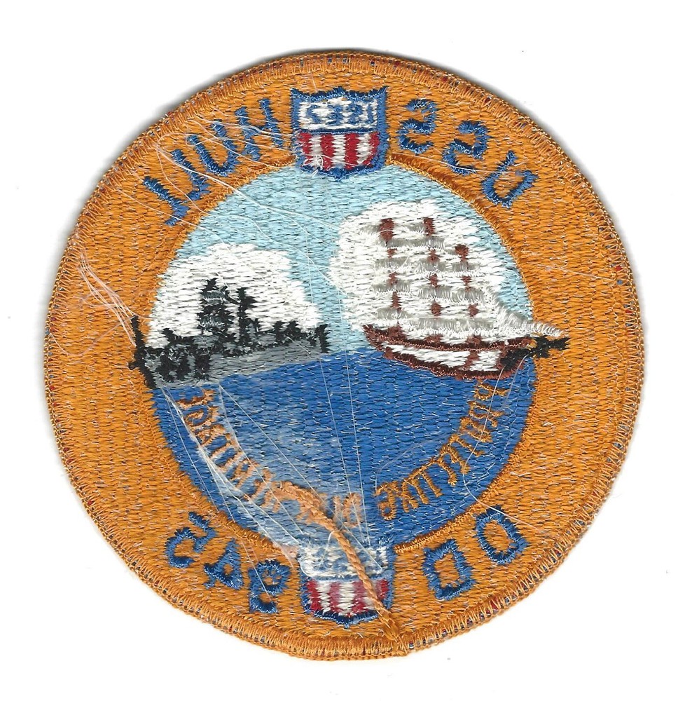 70's-80's DD-945 USS HULL patch