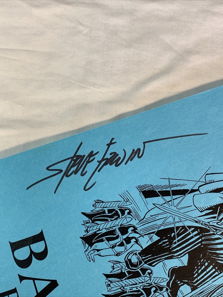 1993 Illustrator STEVE ERWIN Signed Flyer - Batman Returns