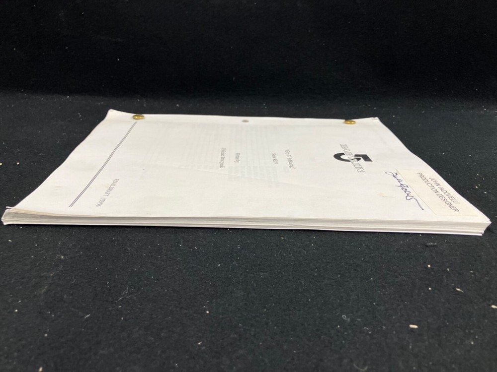 BABYLON 5 TV SCRIPT BY J. MICHAEL STRACZYNSKI, 1/29/96 #319 "GREY 17 IS MISSING"