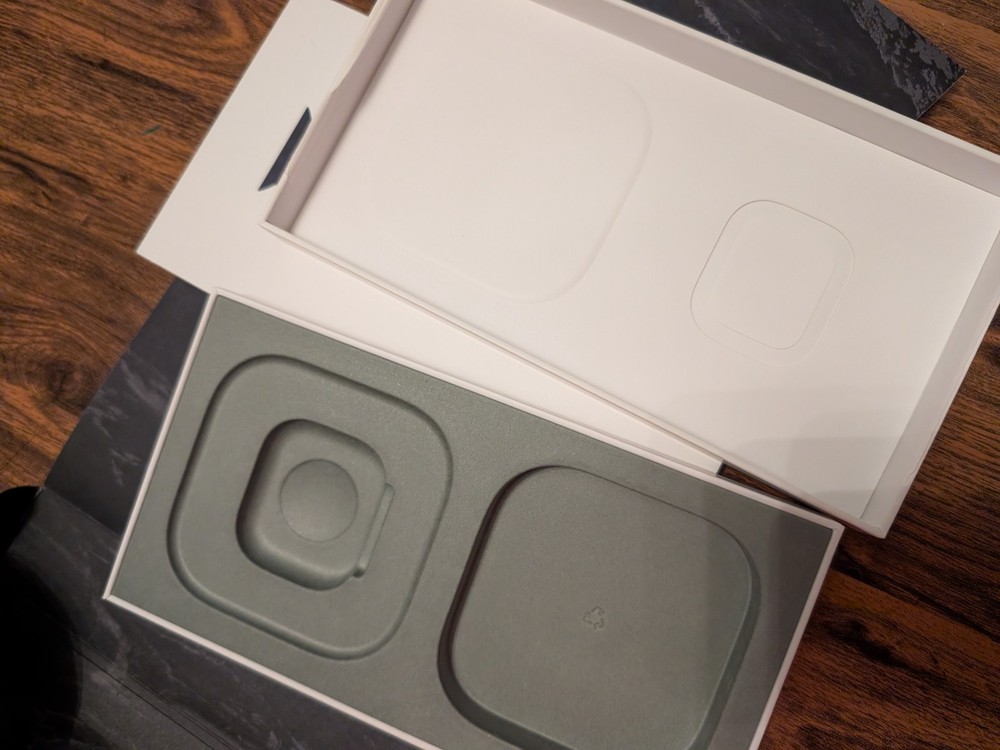 Apple Watch EMPTY BOX ONLY Grey Box With Booklet