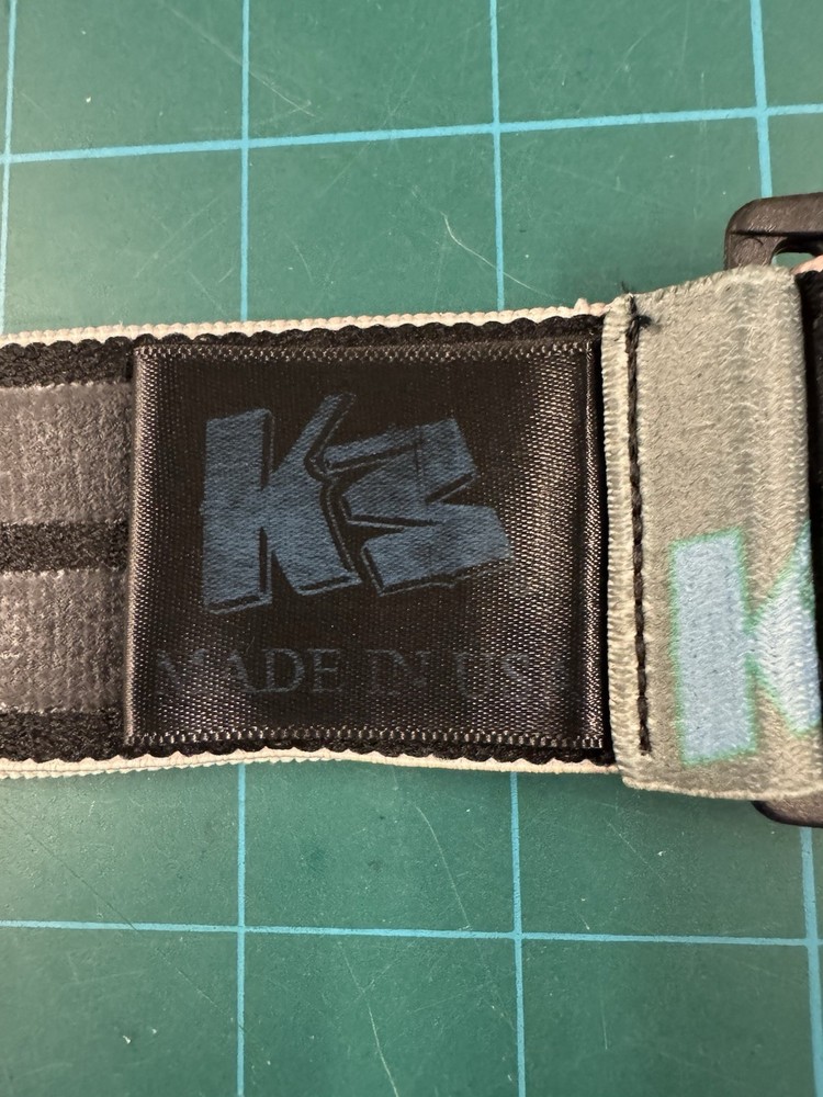 KM sublimated goggle strap for JT FLEX / SPECTRA. RARE!