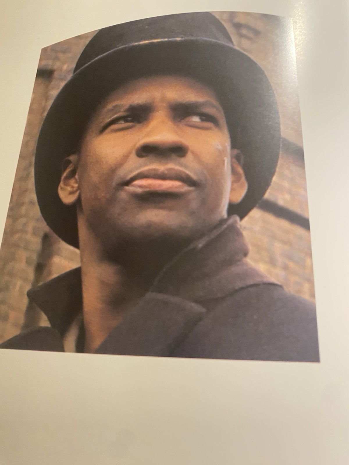 Rare GLORY Movie Promotional Book Photos w/ Denzel Washington Mathew Brodderick
