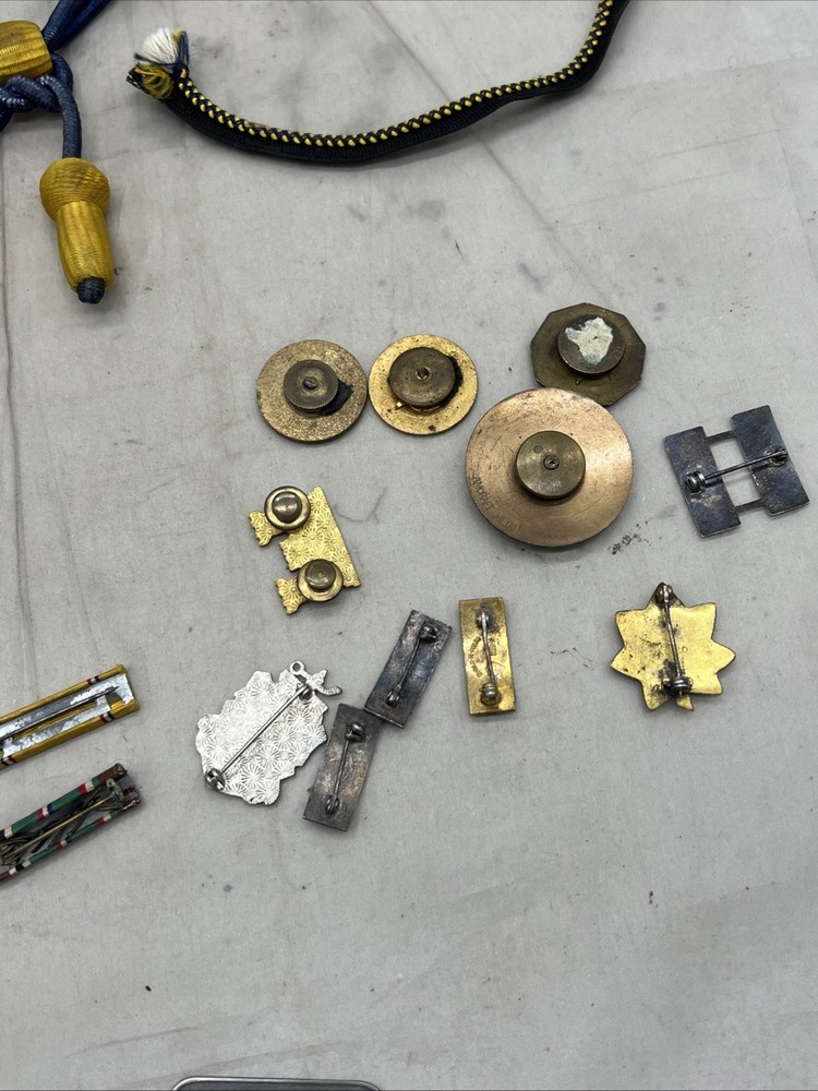 WW2 US Army Dog Tag / Insignia Lot ID’d Later USAF General (EE519