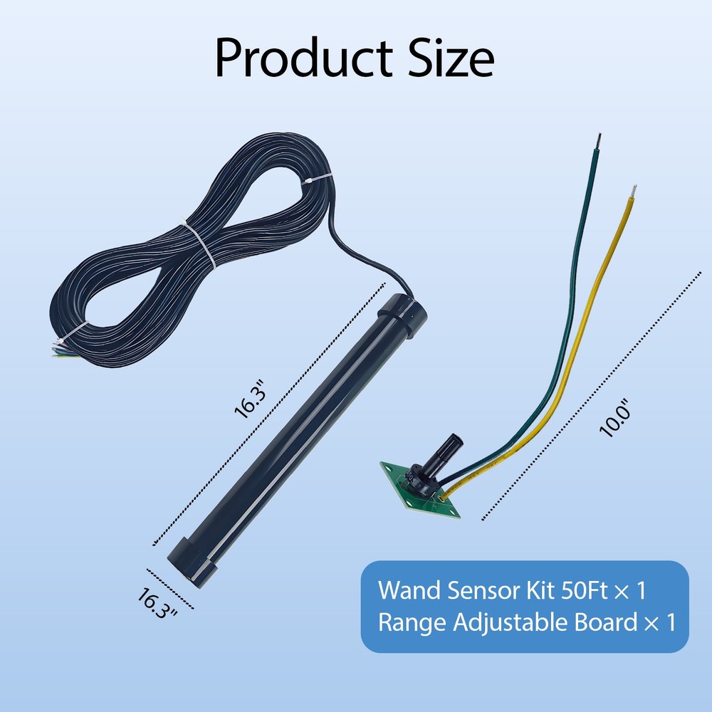 Vehicle Exit Sensor Kit For Ghost Controls Driveway Door Opening Systems