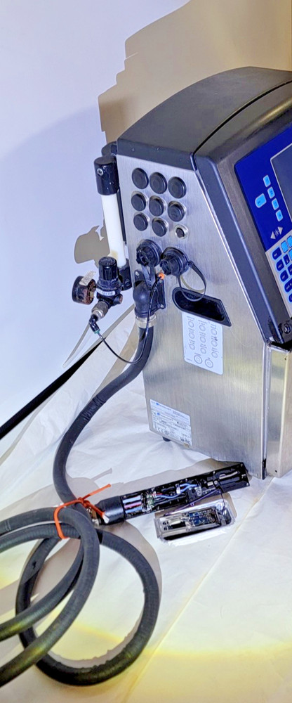 VideoJet 1510 Ink Jet Coder Nozzle needs repair AS IS
