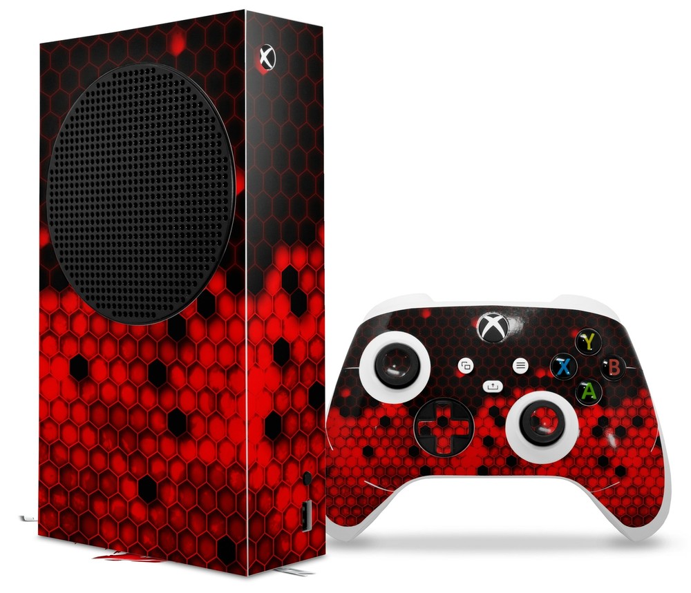 Skins XBOX Series S Console Controller HEX Red