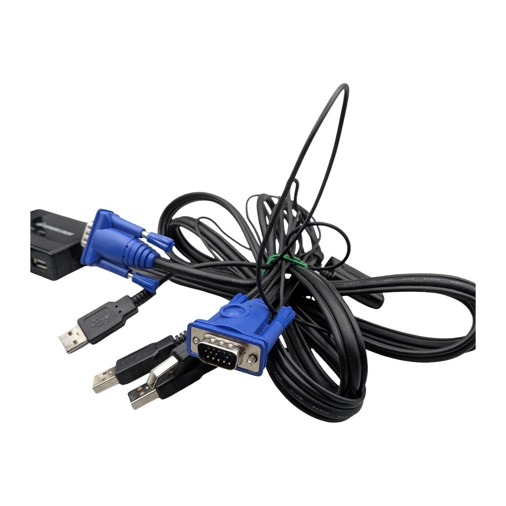IOGEAR GCS22U 2-Port USB VGA Cable KVM Switch