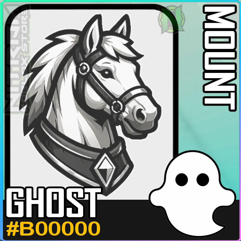 World Zero WZ - COSMETICS - #B00000 (GHOST) - MOUNTS