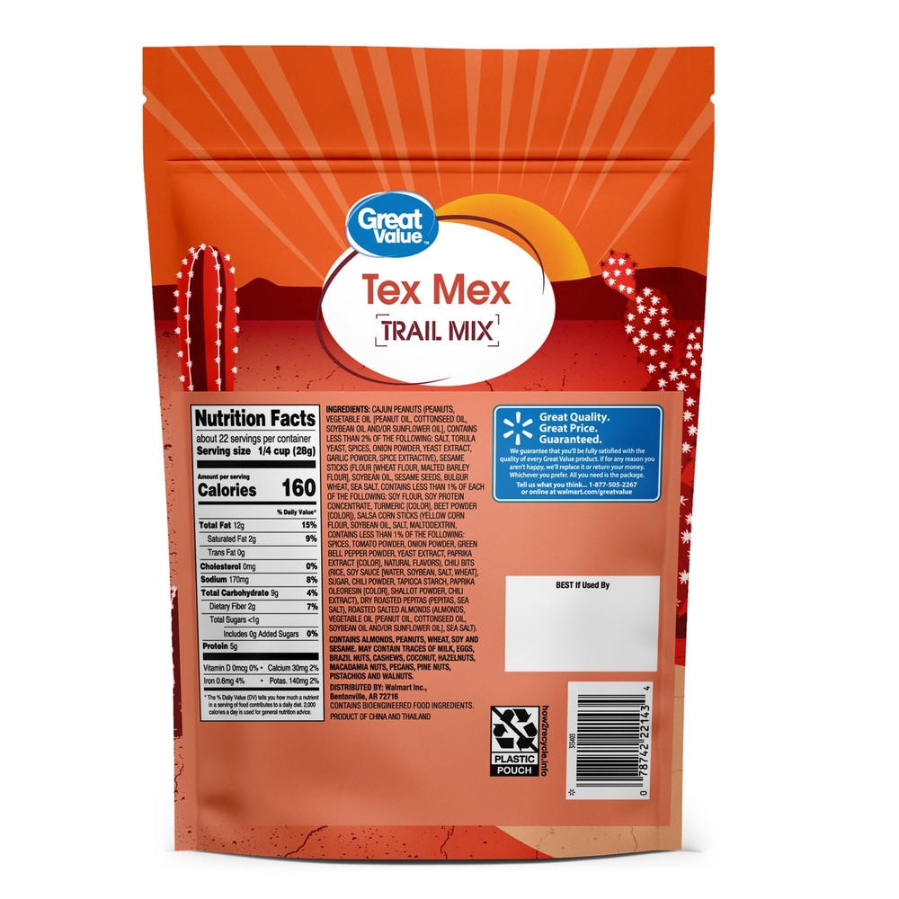 Great Value Tex Mex Trail Mix, 22 oz