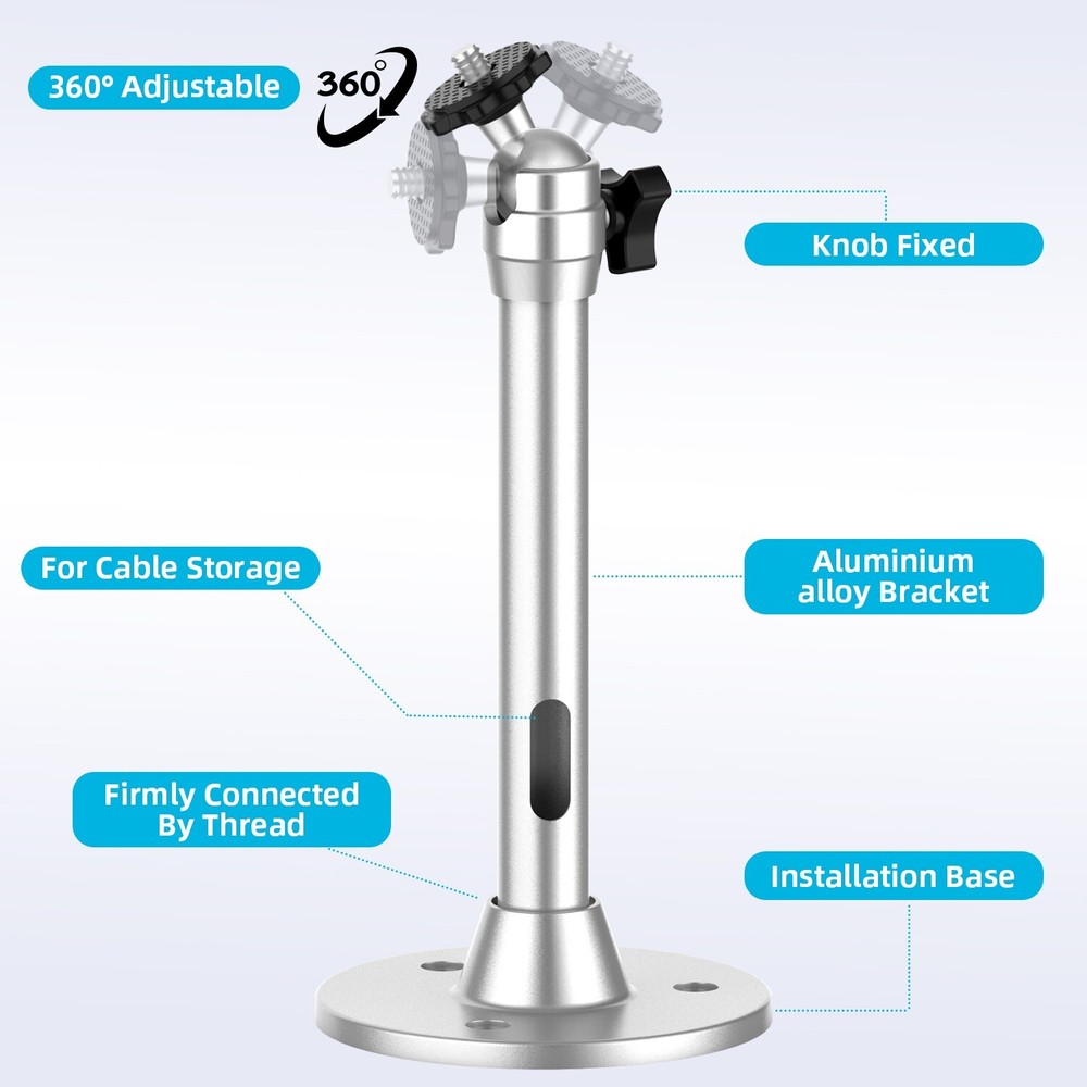 Aluminium Holder Stand Universal Projector Mount LCD Wall Ceiling Bracket Hanger