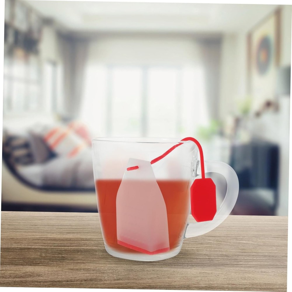 2Pcs Silicone Tea Strainer Reusable Loose Leaf Infuser