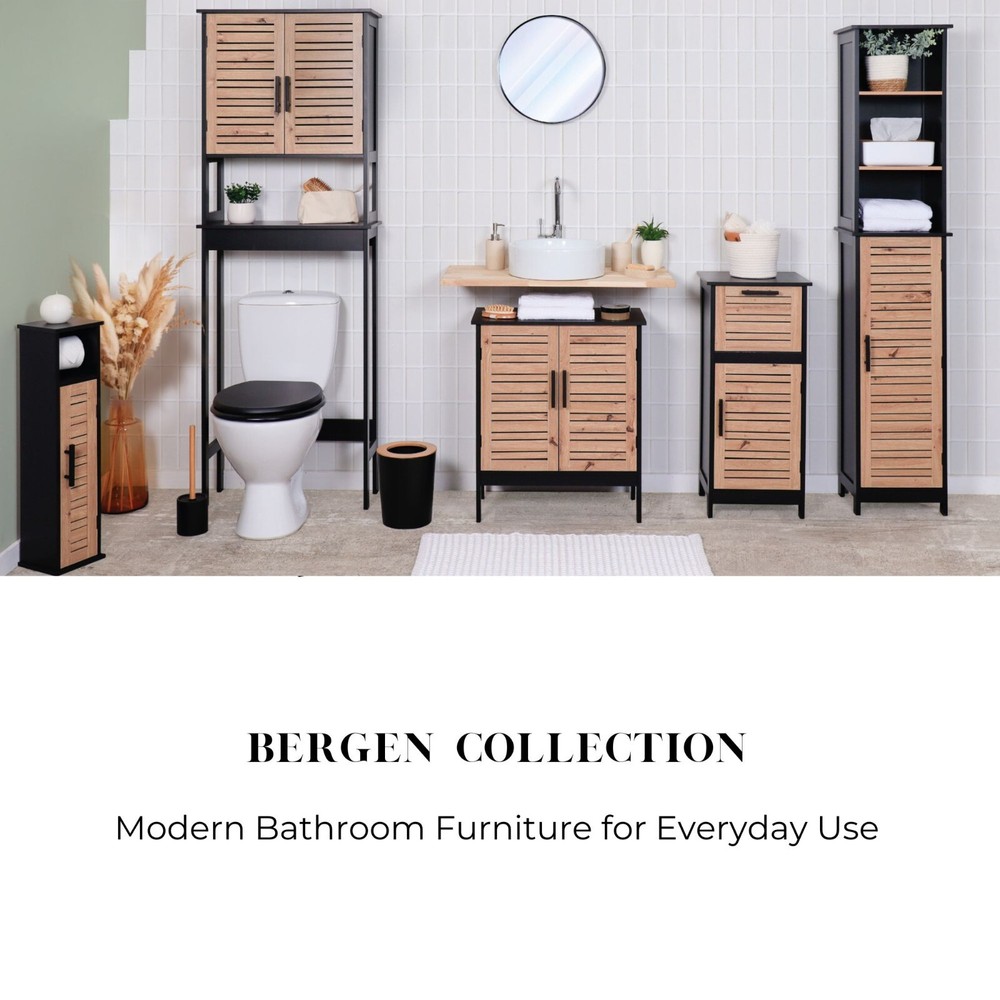 Bathroom Storage Cabinets - Bergen Collection
